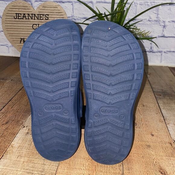 CROCS NAVY CLOG CLOSED TOE - Picture 8 of 11